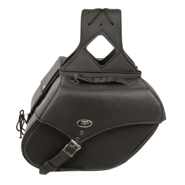 Milwaukee Performance SH66801ZB Medium Zip-Off Single Strap PVC Throw Over Saddlebags