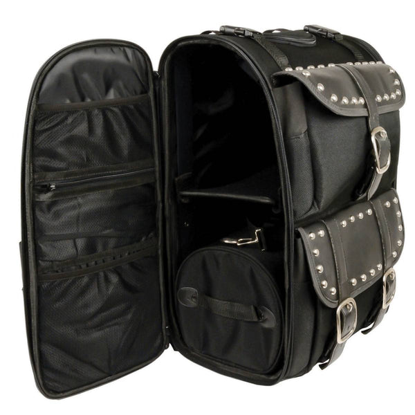 Milwaukee Performance SH673 X-Large Black Textile 2-Piece Studded Motorcycle Touring Pack