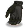 Xelement XG76102 Men's Black and Red Textile Motorcycle Gloves