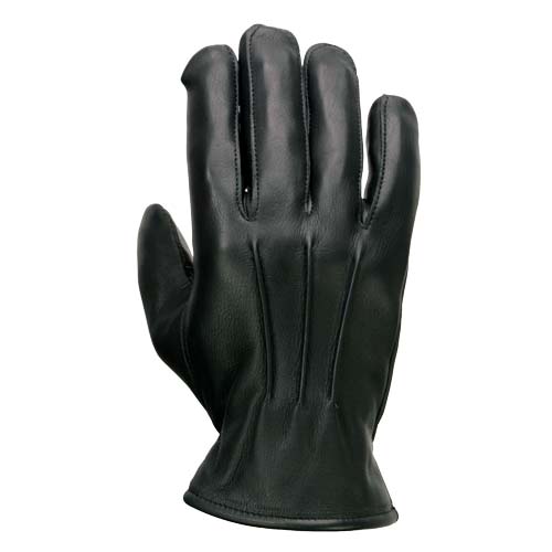 Milwaukee Leather SH865 Men's Black Thermal Lined Deerskin Motorcycle Hand Gloves W/ Sinch Wrist Closure