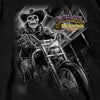 2025 Sturgis Motorcycle Rally #1 Ghost Rider Black Men's T-Shirt