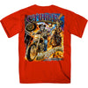 2025 Sturgis Men's Motorcycle Rally #1 Ghost Rider Red T-Shirt