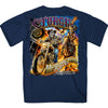 2025 Sturgis Motorcycle Rally #1 Ghost Rider Navy Men's T-Shirt