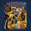 2025 Sturgis Motorcycle Rally #1 Ghost Rider Navy Men's T-Shirt