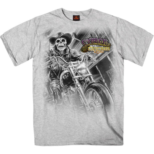 2025 Sturgis Motorcycle Rally #1 Ghost Rider Ash Men's T-Shirt