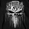 2025 Sturgis Motorcycle Rally Badass Skull Black Men's T-Shirt