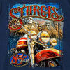 2025 Sturgis Motorcycle Rally Rushmore Navy Men's T-Shirt