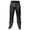 Milwaukee Motorcycle Clothing Co. Men’s Branson Black Premium Leather Biker Lined Pants –  5-Pocket  MMC50000