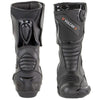 Vulcan V300 Men's 'Velocity' Black Leather Motorcycle Racing Sport Boots