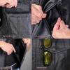 Hot Leathers VSM1057 Men’s Black 'Mexican Blanket' Conceal and Carry Leather Vest