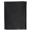 Hot Leathers WLD1008 Black Leather Tri-Fold Wallet