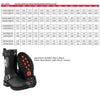 Xelement X19405 Men's Black Tribal Skull Leather Motorcycle Boots with Poron Cushion Insoles