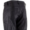 Xelement XS679 Women's 'Nubile' Classic Black Buffalo Leather Motorcycle Rider/Fashion Pants