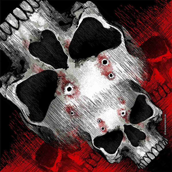 Hot Leathers BAB1087 Jumbo Skull Bandana