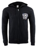 Biker Clothing Co. BCC118000 Men's Black '2nd Amendment Fought and Paid For' Motorcycle Skull Hoodie