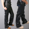 Hot Leathers CHM1005 Best Quality Fully Lined Unisex Black Leather Chaps