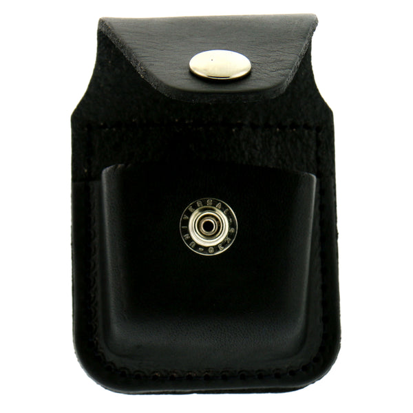 Hot Leathers CSH1003 Black Leather Lighter Case
