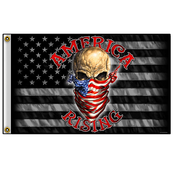 Hot Leathers FGA1071 America Rising Flag 3 Foot x 5 Foot