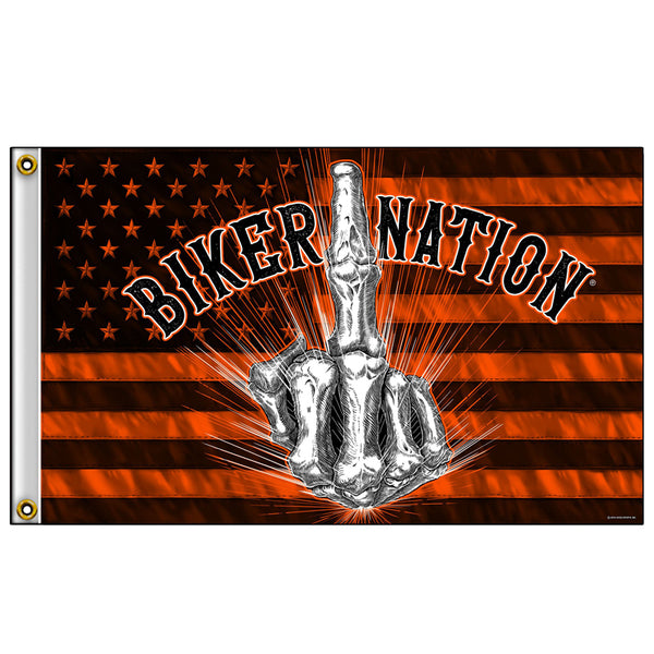 Hot Leathers FGA1076 Bone Finger Flag 3 Foot x 5 Foot