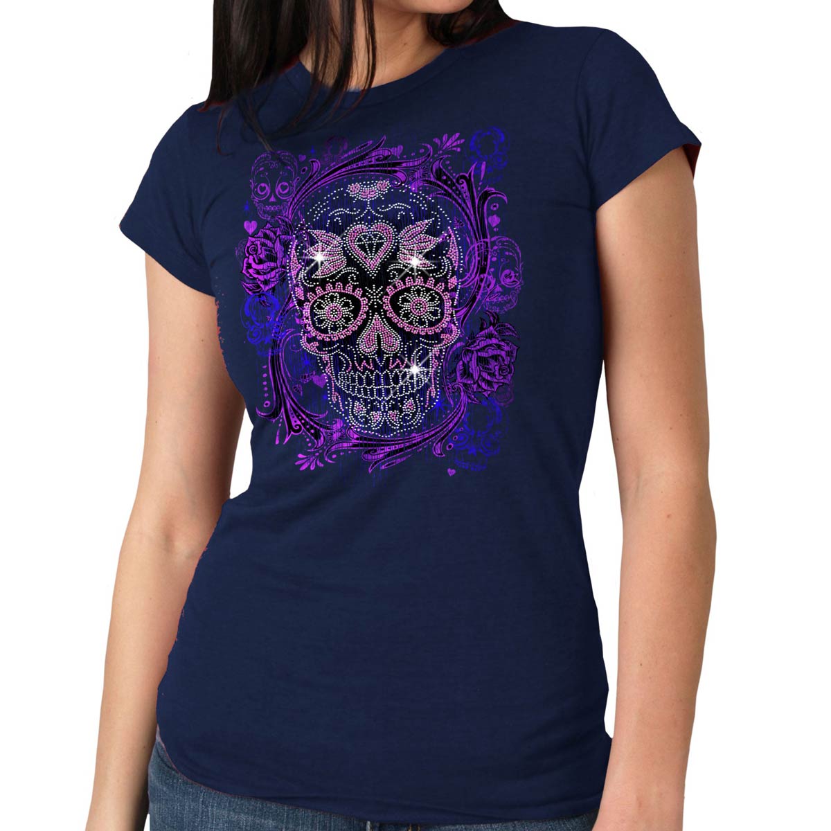 Wholesale Sugar Skull T-Shirt