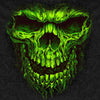 Hot Leathers GMS4023 Men’s Shredder Skull Black Hoodie Sweatshirt
