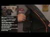 Milwaukee Leather MLM1504 Men's Black ‘The Skelly Racer’ Premium Moto