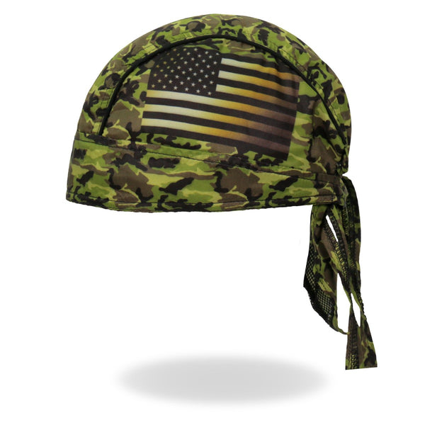 Hot Leathers HWH1112 Camo Flag Headwrap