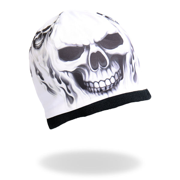 Hot Leathers KHC1001 Ghost Skull Sublimated Beanie