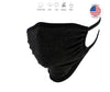 Xelement XS8003 (Multi-Pack) 'Black and Grey' USA Made 100 % Cotton Protective Face Mask with Optional Filter Pocket