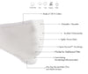 Xelement (Multi-Pack) XS8002 USA Made '100 % Cotton' White Protective Face Mask