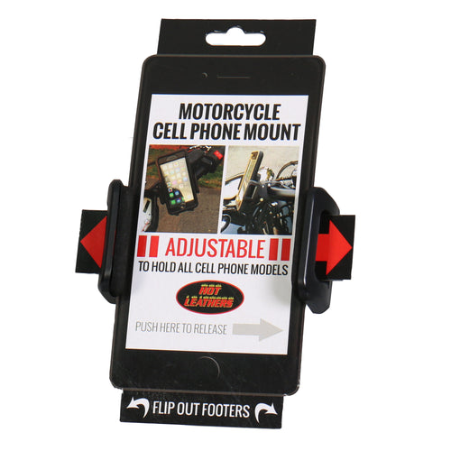 Hot Leathers MPA1805 Black Motorcycle Cell Phone Holder