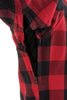 Milwaukee Performance MPM1631 Men's Armored Checkered Flannel Biker