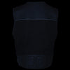 Milwaukee Leather MPM3310 Men's 'Super Utility' Black Leather and Canvas Multi-Pocket Vest