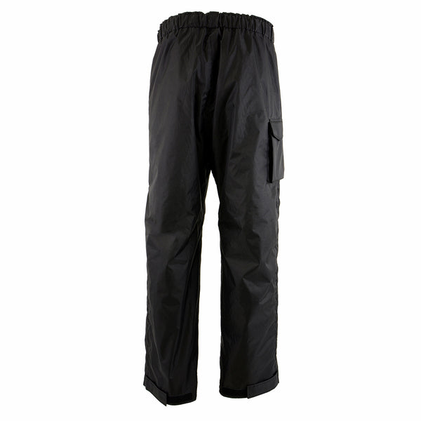 NexGen Heat MPM5715SET Men's Black 'Heated' Textile Water Resistant Over Pants (Rechargeable Battery Pack Included)