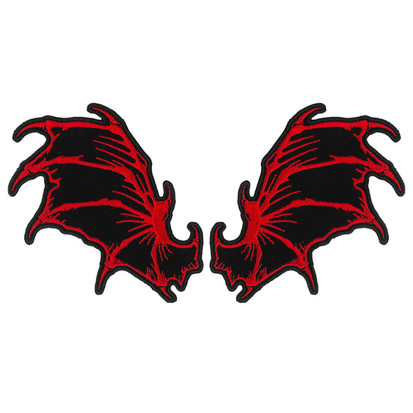 Hot Leathers PPQ1435 Dragon Wings 4" Patch