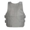 Genuine Leather SH1367LZS Ladies 'Bullet Proof Replica' Grey Leather Vest