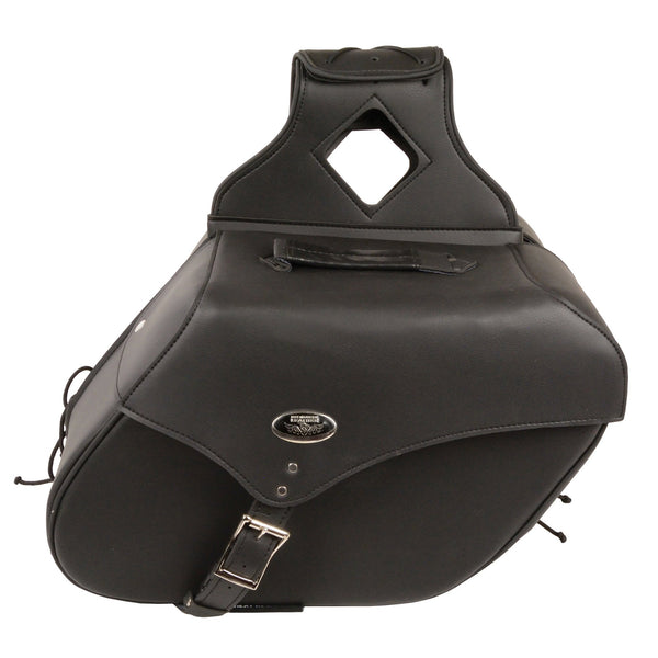 Milwaukee Performance SH668ZB Black Large Zip-Off Single Strap PVC Throw Over Saddle Bag