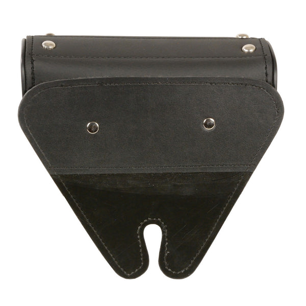 Milwaukee Performance SH67103 Black Small Single Pocket Studded Windshield Mount Bag with Turn Clasp