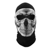 ZanHeadgear WBC002NFME Extreme Coolmax Balaclava Full Mask Black and White Skull