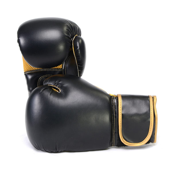 X-Fitness XF2000 Gel Boxing Kickboxing Punching Bag Gloves-BLK/COPPER
