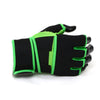 X-Fitness XF3000 Gel Boxing MMA Kickboxing Cross Training Handwrap Gloves-BLK/GREEN