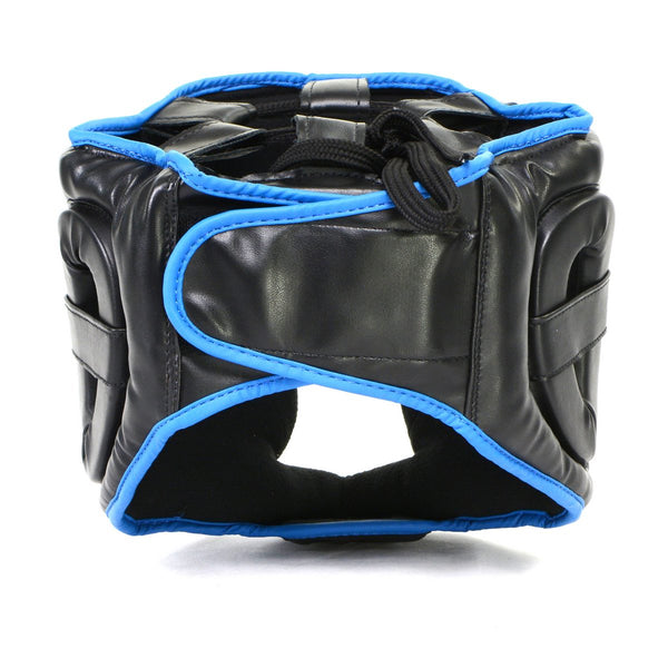 X-Fitness XF5000 MMA Boxing Kickboxing Head Gear-BLK/BLUE