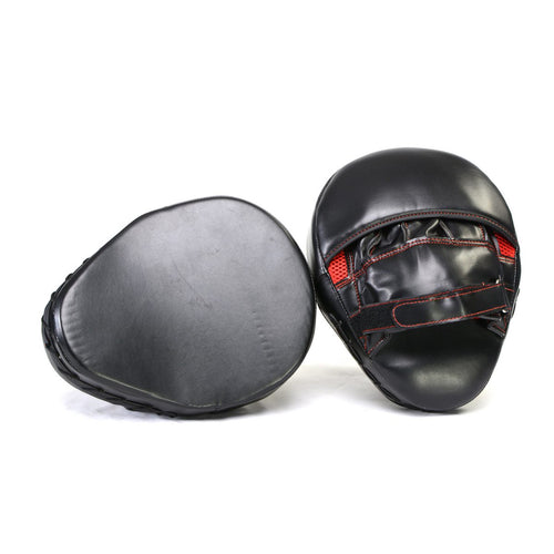 X Fitness XF8000 Curved Boxing MMA Punching Mitts-BLK/RED